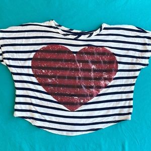 Xs crop t-shirt, brand unknown